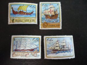 Stamps - Cuba - Scott# 1746-1752 - Mint Hinged Set of 7 Stamps