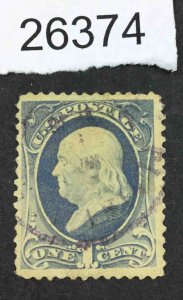 US STAMPS #182 USED  LOT #26374