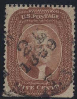 US Scott #27 Used, VF, APS