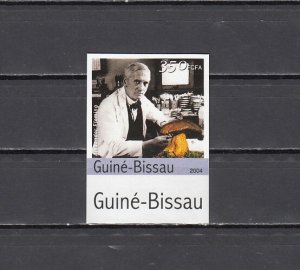 Guinea Bissau, 2004 issue. A. Fleming & Mushroom, IMPERF value from set.