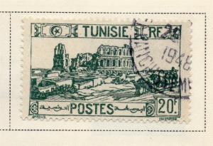 Tunisia 1942-46 Early Issue Fine Used 20F. 144846