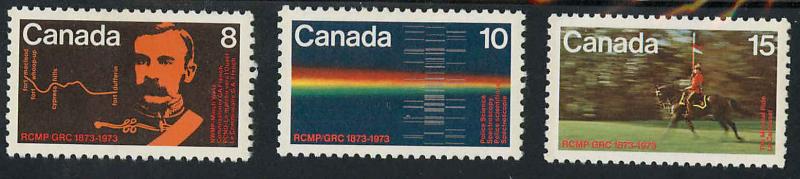 Canada 612-614 Mint VF NH