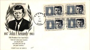 #1246 John F. Kennedy = Fleetwood Cachet