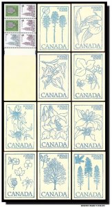 CANADA # BK80a (DF) - McCann BK80h (DF) - 75mm - MNH - Complete set