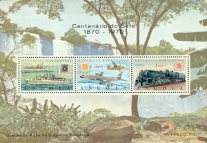 Angola Ships , 1 souvenir sheet