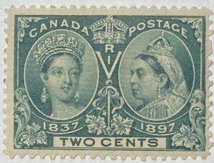 CANADA 1897 #52 Diamond Jubilee Issue - MH