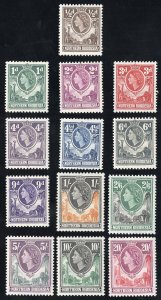 Northern Rhodesia Stamps # 61-74 MLH VF Scott Value $84.00