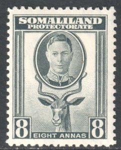 Somaliland Scott 102 - SG111, 1942 George VI 8a MH*