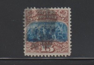 118 VF+ used PF certificate neat cancel with nice color cv $ 800 ! see pic !