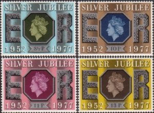 Great Britain 1977 SG1033 Silver Jubilee set MNH