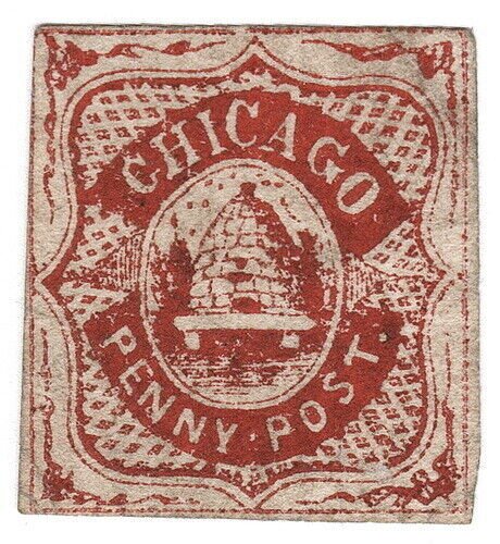 (I.B) US Local Post : Chicago Penny Post 