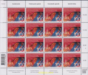 627237 MNH SUIZA 2020 SOCIEDAD PARA LA HISTORIA DEL ARTE SUIZO