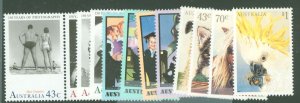 Australia  #1215-1225 Mint (NH) Multiple