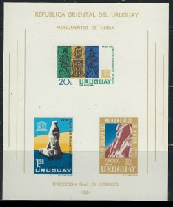 Uruguay C267a MNH 1964 souvenir sheet (an7318)