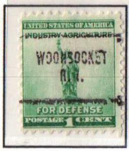 U.S. Precancel - Rhode Island, Woonsocket - Scott 899