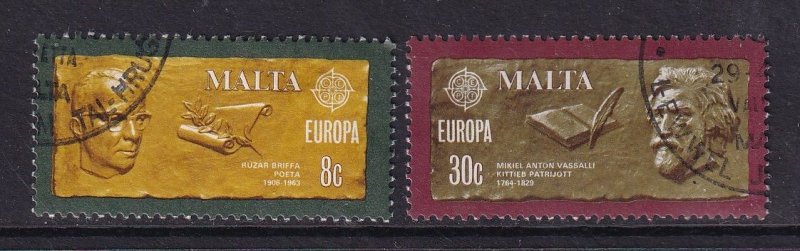 Malta   #575-576   used  1980  Europa