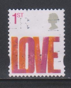 Great Britain,  1st LOVE (SC# 2427) Used