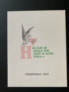 1965 U.S.A Christmas FDC folder