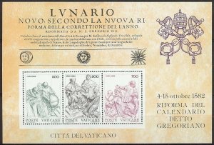 1982 - VATICAN - Scott #717a - Sheet - MNH **