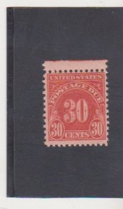 US Stamp Scott # J85 1931 30 CENT POSTAGE DUE ISSUE MINT-OG/NH