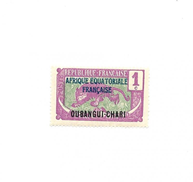 Chad 1924 - M - Scott #19A *