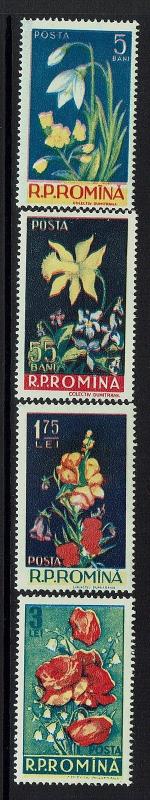 Romania SC# 1112 - 1115 - Mint Light Hinged (Light Crease #1112) - 090415