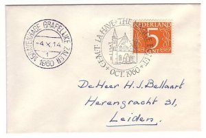 Cover / Postmark Netherlands 1960 European Conference of Ministers of traffic