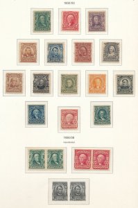 UNITED STATES – PREMIUM MINT COLLECTION 1847-2000 IN 4 KABE ALBUMS – 423217