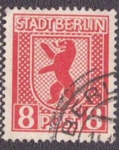 Germany DDR Russian Occupation Berlin 1945 -  11N3 Used