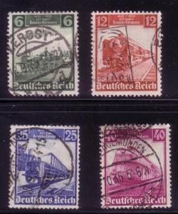 Germany Sc.# 459 / 462 Used Third Reich Trains