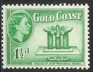 Gold Coast Scott # 150 VF-XF MH OG