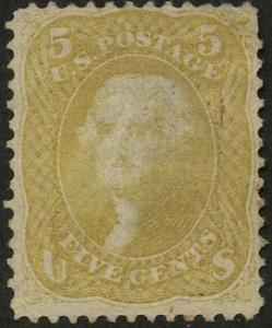 US Scott #67b Used, VF/XF, APS, Scarce