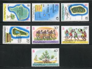 TUVALU - Scott #85-95, Mint-NH, Cat. $3.15