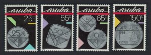 Aruba Coins 4v 1988 MNH SG#44-47