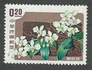 China  Scott 1189  Mint  flowers