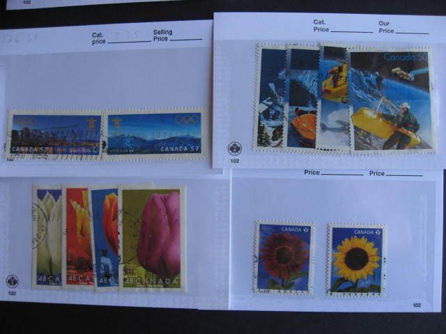 Canada over 50 sales cards with sets,commemoratives with modern!