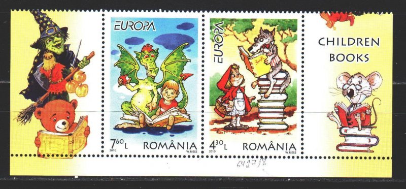 Romania. 2010. 6427-28. Fairy tales, europe-sept. MNH.