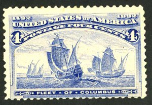 U.S. #233 MINT NG