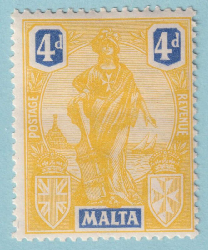 MALTA 107  MINT HINGED OG * NO FAULTS VERY FINE! - RDO