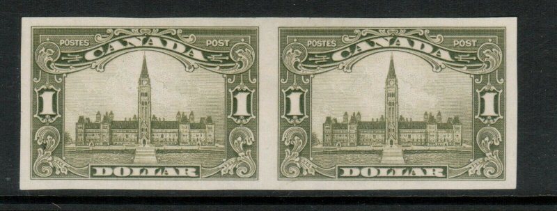 Canada #159a Extra Fine Never Hinged Imperf Pair