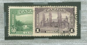 Canada #244-245v Used
