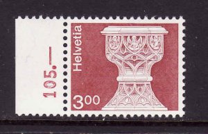 D4-Switzerland-Sc#578-unused NH-Font, St. Maurice church-197