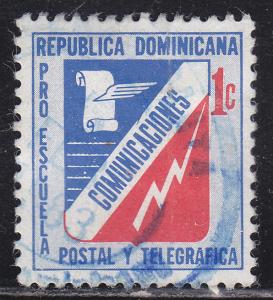 Dominican Republic RA53 Postal Tax Stamp 1972