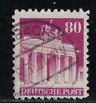 Germany AM Post Scott # 655, used