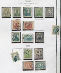 POLAND 1919/30s M&U Collection (Apprx 180 Items) Ref DD523