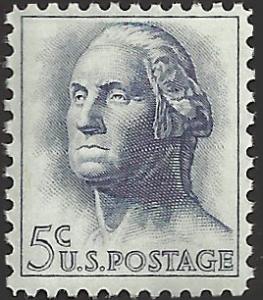 # 1213 MINT NEVER HINGED GEORGE WASHINGTON