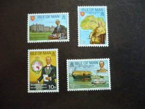 Stamps - Isle of Man - Scott# 70-73 - Mint Never Hinged Set of 4 Stamps