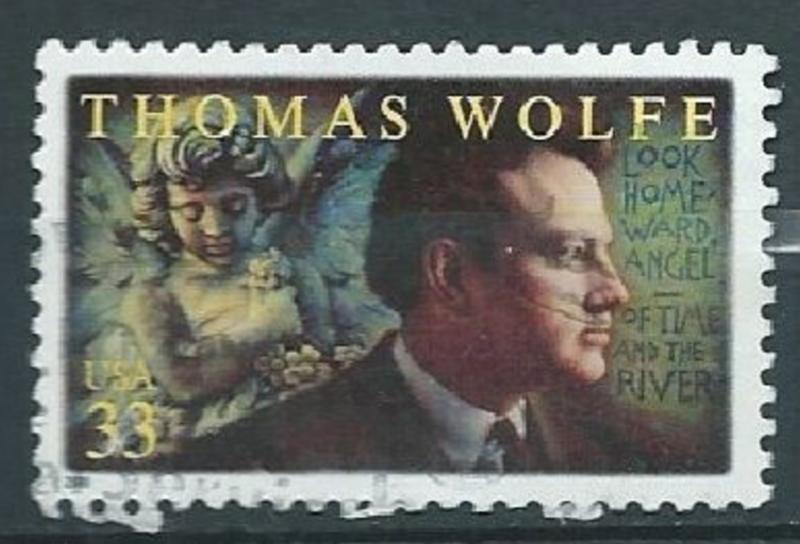 VERINIGTE STAATEN ETATS USA 2000 THOMAS WOLFE 33c SC 3444 YV 3135 MI 3384 SG ...