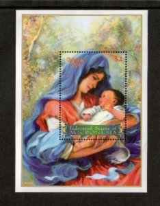 Micronesia 2004 - Christmas Art - Souvenir Stamp Sheet - Scott #631 - MNH