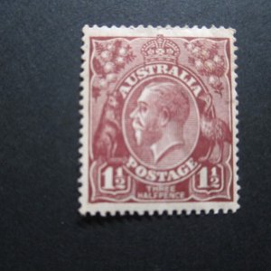 Australia 1918 Sc 24 KGV MNH